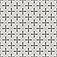 Vector Geometric Abstract Seamless Monochrome Pattern Texture Repeating Background