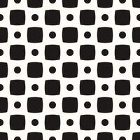 Vector Geometric Abstract Seamless Monochrome Pattern Texture Repeating Background