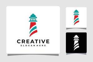 Lighthouse Logo Template Design Inspiration vector