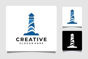 Lighthouse Logo Template Design Inspiration vector