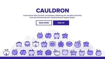 Cauldron Landing Header Vector