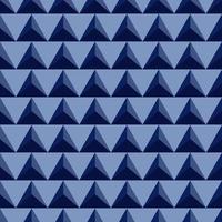 Geometric seamless pattern with triangle shape vector