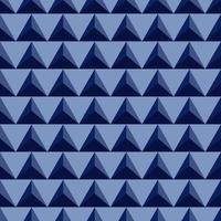 Geometric seamless pattern with triangle shape vector