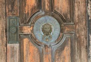 the lion's head door knocker photo
