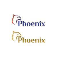 phoenix logo vector template