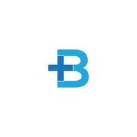 blue cross health logo concept vector