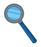 magnifying glass loupe vector