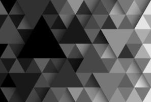 resumen fondo patrón negro blanco gris forma triangular vector