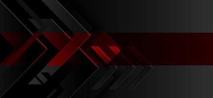 Arrowhead Black Red Abstract Background vector