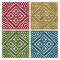 beautiful decorative ethnic woven background texture 5 vector