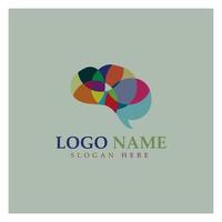 Brain logo designs concept vector, Health Brain Pulse logo, Brain care  logo template vector