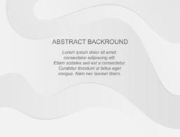 White liquid abstract background vector