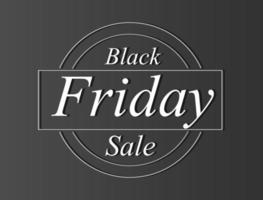 Black Friday sale stamp on a dark background vector