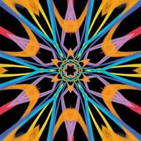 Moving colorful lines of abstract background vector