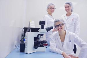 scientists working at the laboratory photo