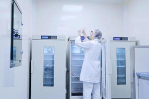 scientists working at the laboratory photo