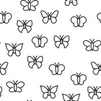 Butterfly Vector Seamless Pattern