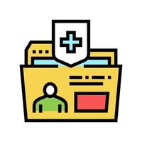 maintaining health color icon vector illustration