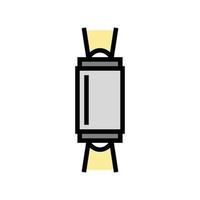 lamp equipment lighting color icon vector illustration