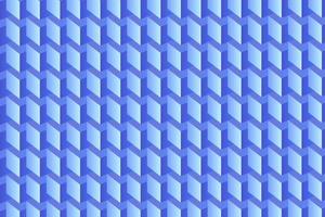 Blue boxes, repeating pattern, bricks, cubes, blocks, 3D rendering, isometric projection wallpaper. vector