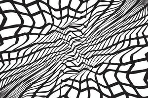 Black strokes net pattern background. Perspective monochrome net pattern background. vector