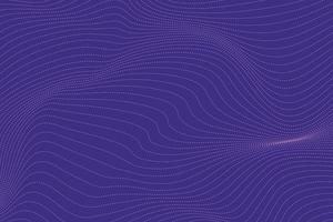 Tech background with abstract wave lines. vector