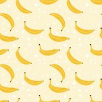 banana seamless pattern.vector illustration vector