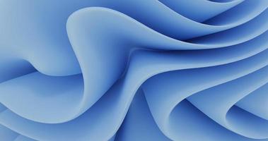 the abstract background uses a wave pattern that has a 3d effect and is smooth, 3d rendering, blue color, and 4K size photo