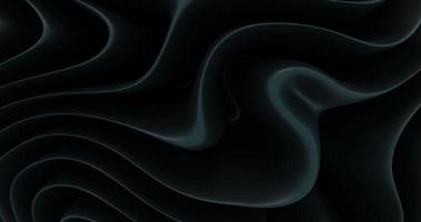 Abstract background using wavy crease pattern in black-grey color, 3D rendering and 4K size photo