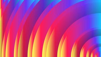 abstract background using a curved plane shape pattern with a variety of colors and gradations photo