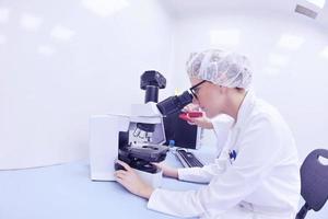 scientists working at the laboratory photo