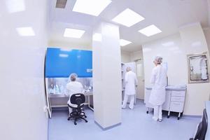 scientists working at the laboratory photo