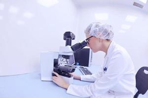 scientists working at the laboratory photo