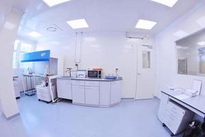 vista interior del laboratorio foto