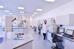 scientists working at the laboratory photo