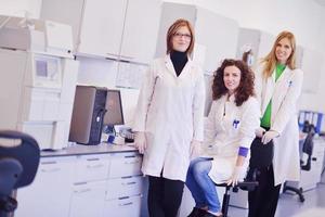 scientists working at the laboratory photo