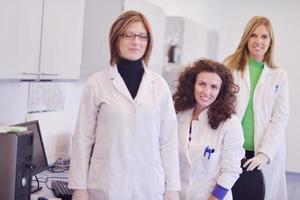 scientists working at the laboratory photo