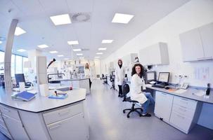 scientists working at the laboratory photo