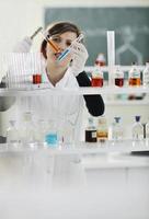 young woman in lab photo