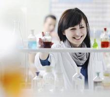 young woman in lab photo