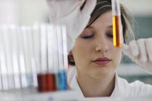 young woman in lab photo