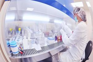 scientists working at the laboratory photo