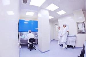 scientists working at the laboratory photo