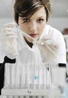 young woman in lab photo