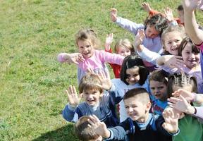 niños en edad preescolar foto