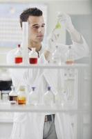 young scientist in lab photo