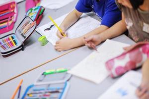 niños en edad preescolar foto