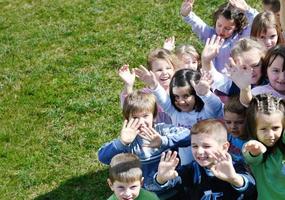 niños en edad preescolar foto