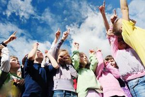 niños en edad preescolar foto