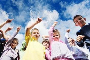 niños en edad preescolar foto